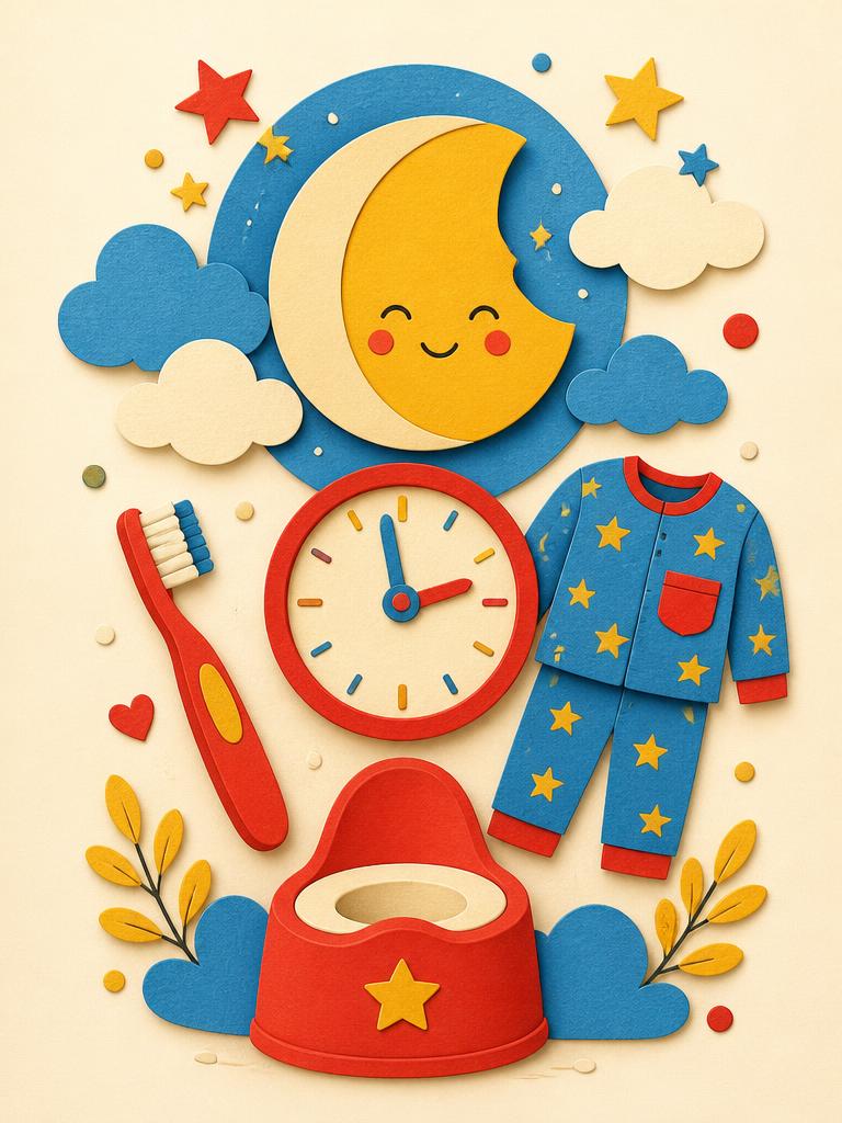 Ilustração do livro Rotina e desfralde sem pressão